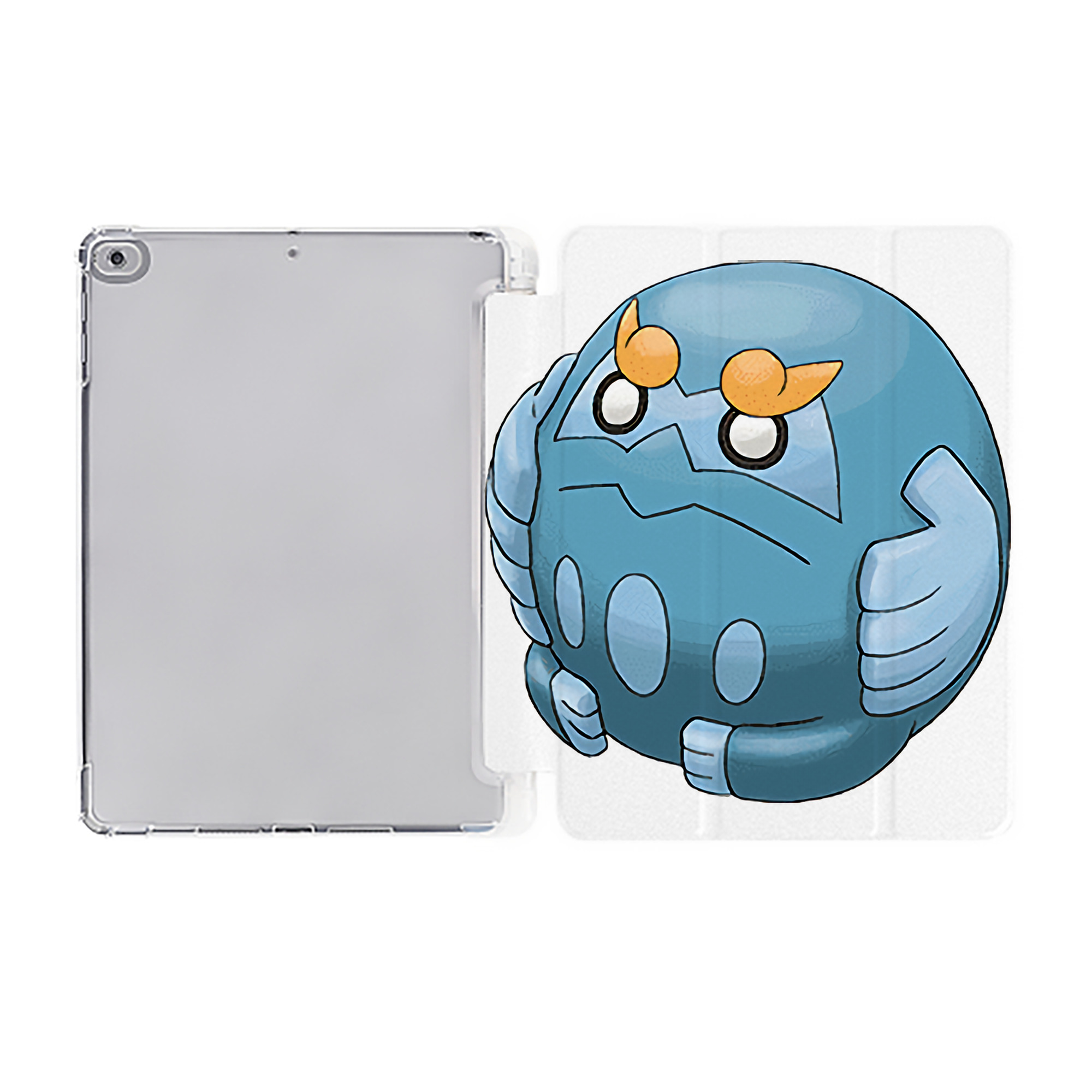 （画像用） ポケットモンスター Pokémon IPad ケース ペン収納付き 三つ折りスタンド PUレザー×シリコン 対応機種9.5/10.5/10.9インチ